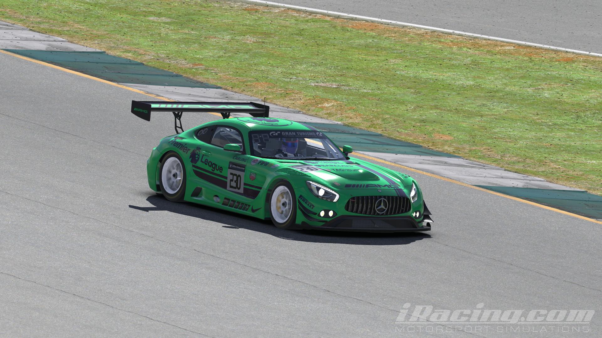 Preview of Mercedes Benz AMG GT3 Premier League - Spring Green by David Hoffmann