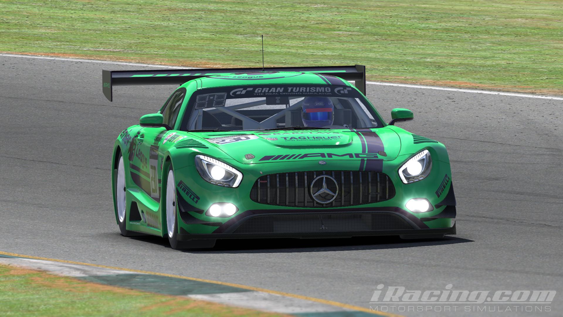 Preview of Mercedes Benz AMG GT3 Premier League - Spring Green by David Hoffmann