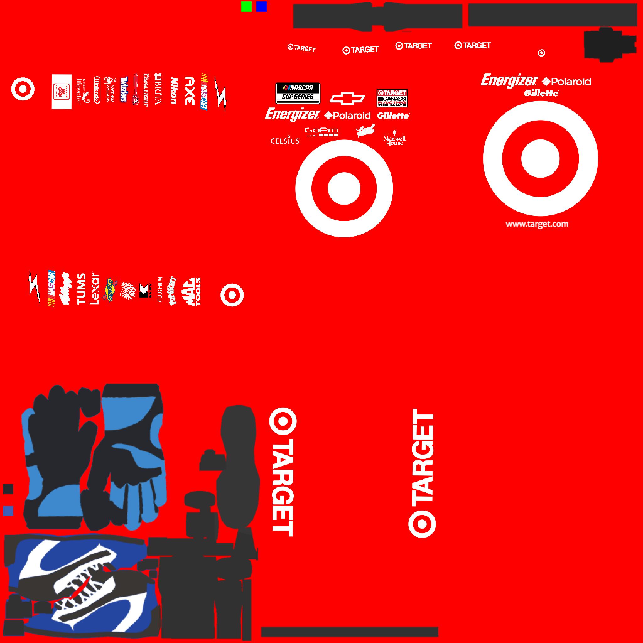 Preview of Reed Sorenson Target 2007 NASCAR Cup Series Firesuit Throwback by Brenden Broberg