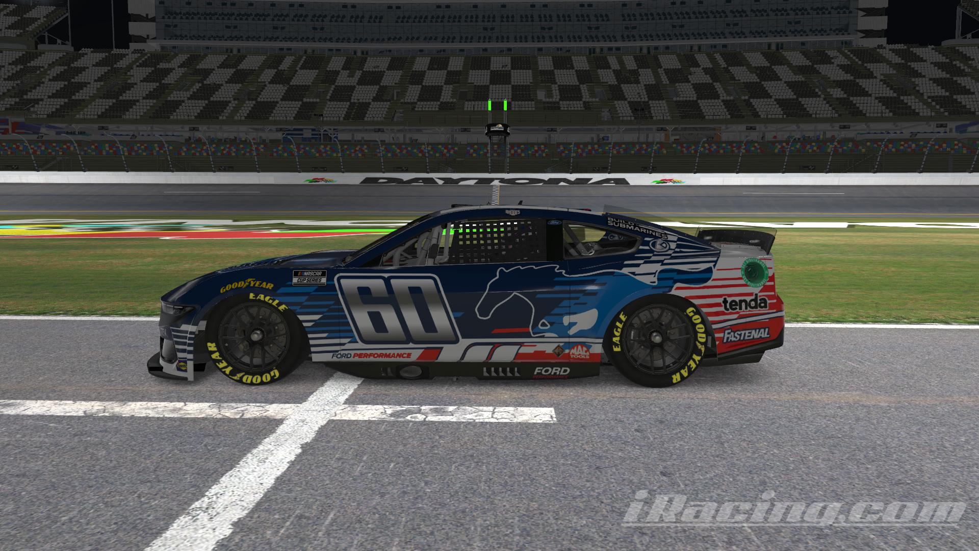 Ben Rhodes #60 2025 Ford Performance Concept Ford Darkhorse
