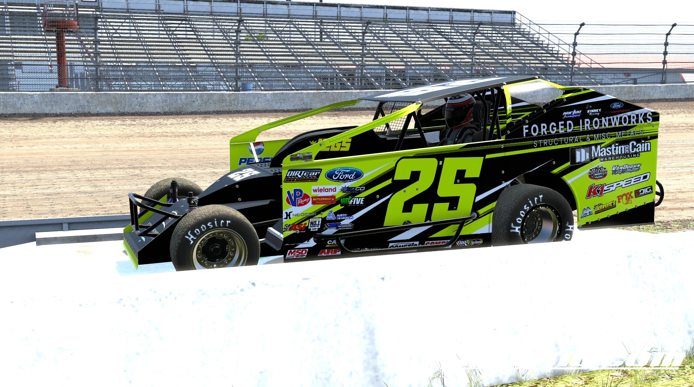 Preview of Forged Ironworks Big Block Modified Sim Stamp by Kendrick Hom