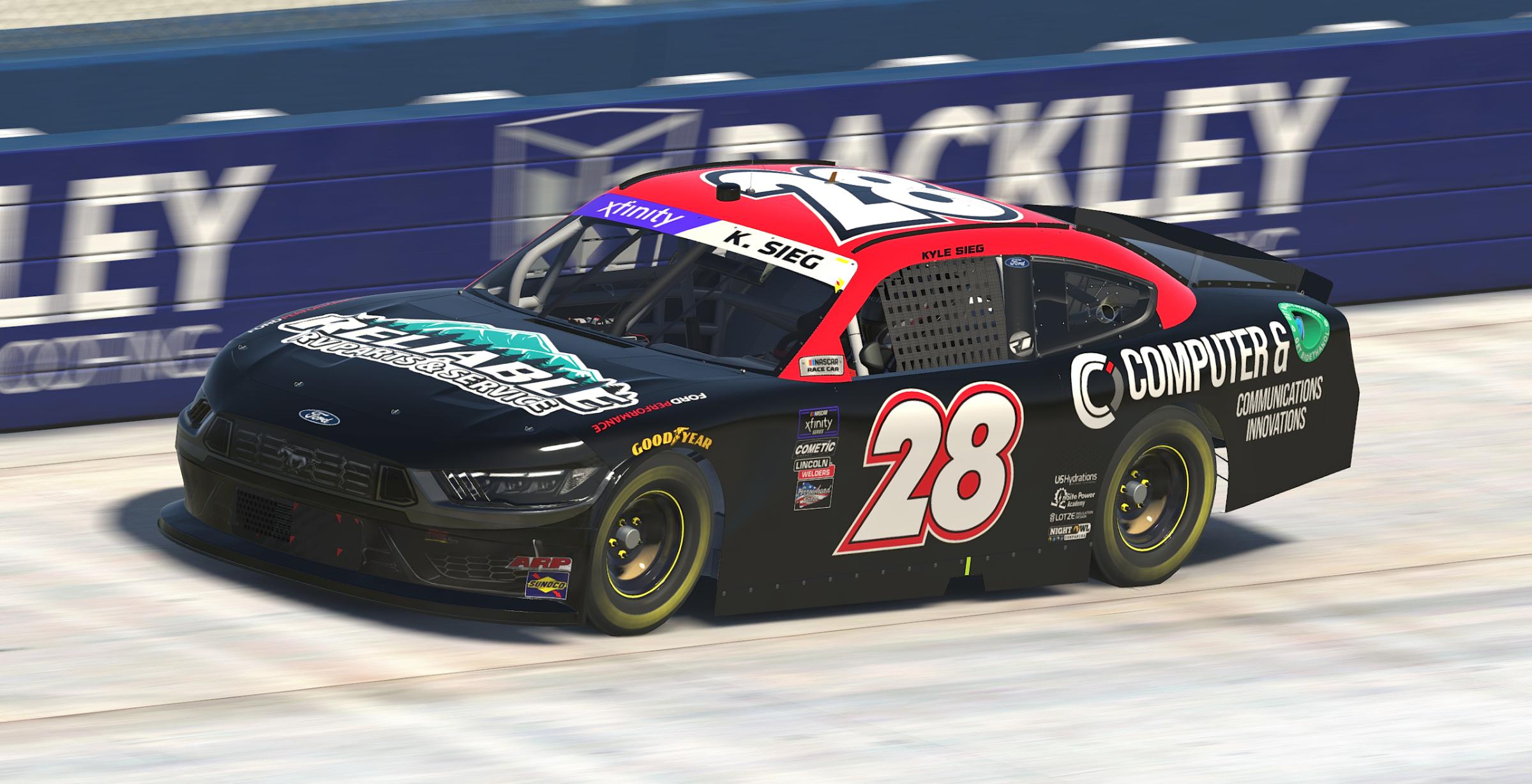 2024 Kyle Sieg Reliable RV Parts 28 by Brendan Langlois Trading Paints