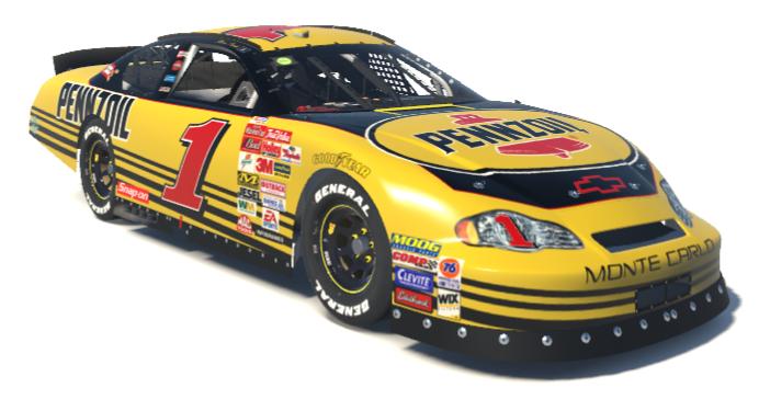 Preview of 2002 Dale Earnhardt Incorporated Pennzoil Chevrolet Monte Carlo (Sim Stamped) by Samuel Greene