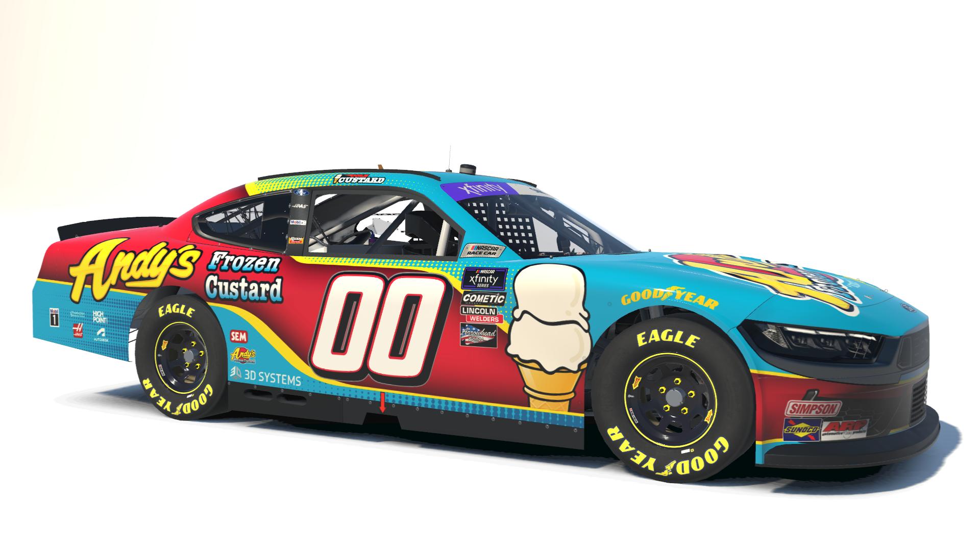 Preview of 2024 Cole Custer Andys Frozen Custard Chicago Street Version by Thomas Sink