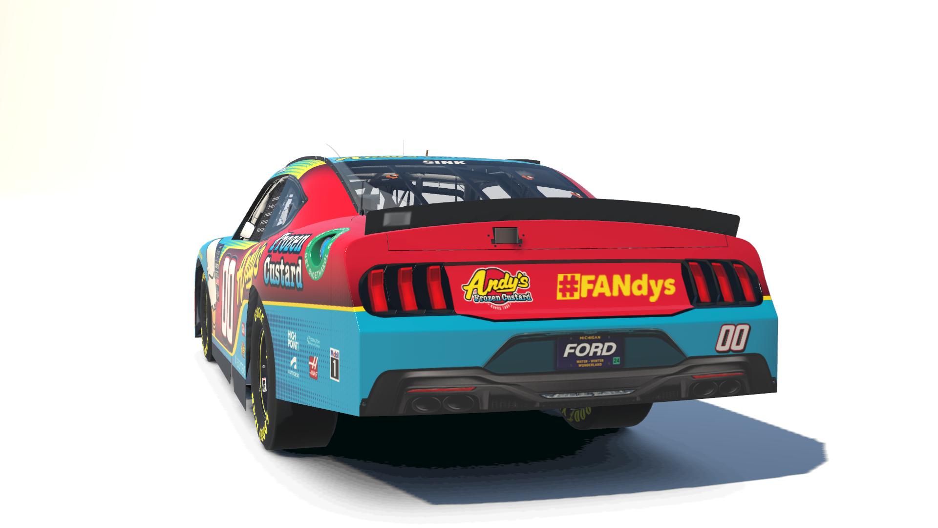 Preview of 2024 Cole Custer Andys Frozen Custard Chicago Street Version by Thomas Sink