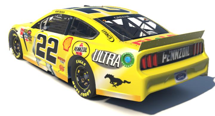2011 Penske Racing Shell Pennzoil Ultra Ford Mustang (Sim Stamped) by ...