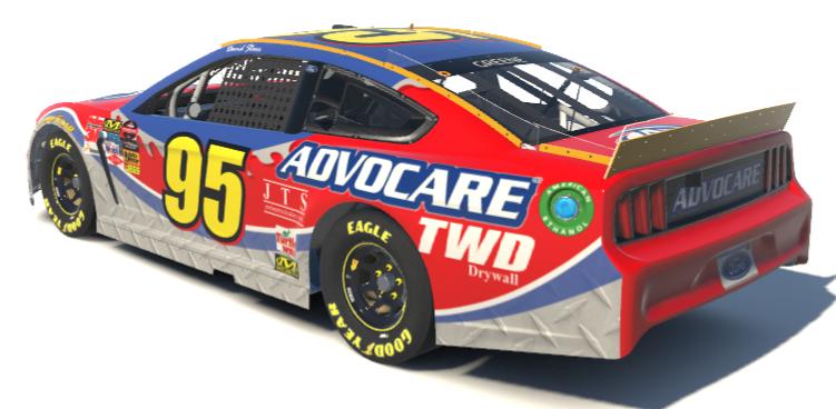 Preview of 2011 Leavine Family Racing Advocare Ford Mustang (Custom 95) by Samuel Greene