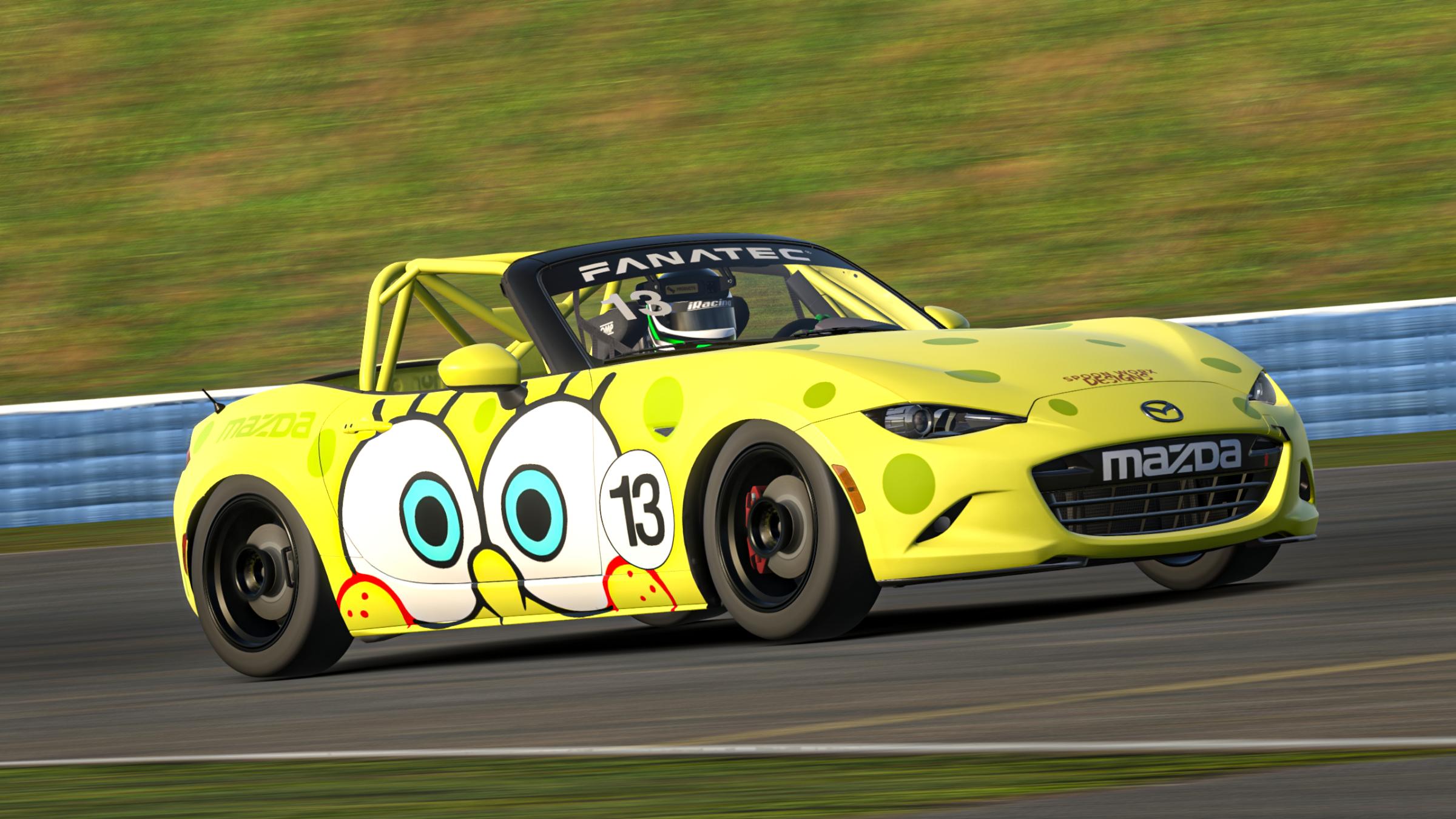 Preview of SpongeBob SquarePants Mazda by Jordan Spoon2