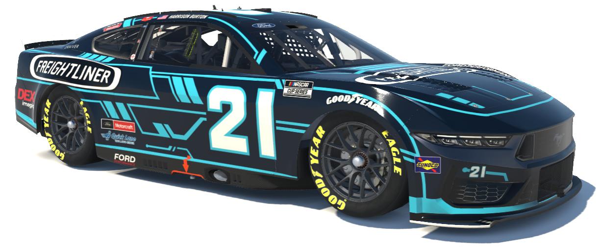 Preview of Harrison Burton 2024 Freightliner (Custom #) by Gary P.