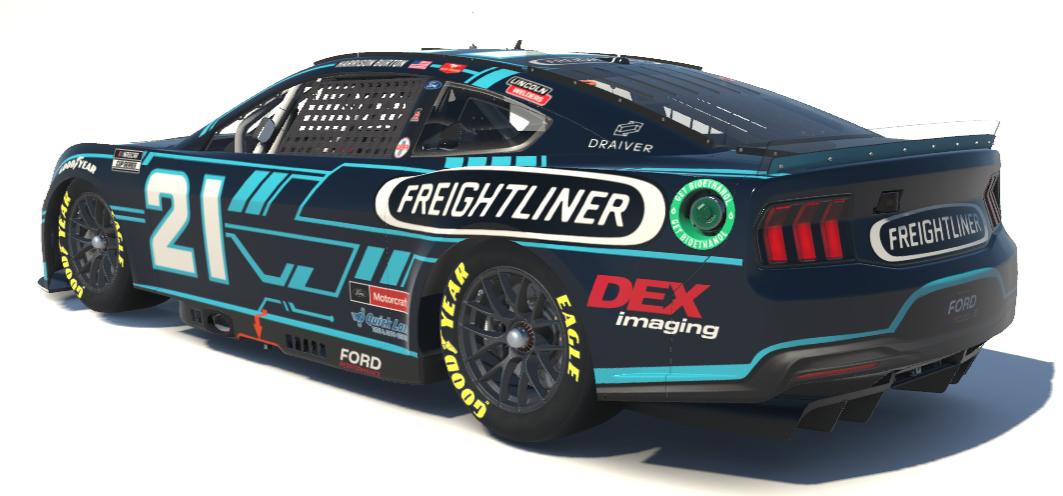 Preview of Harrison Burton 2024 Freightliner (Custom #) by Gary P.