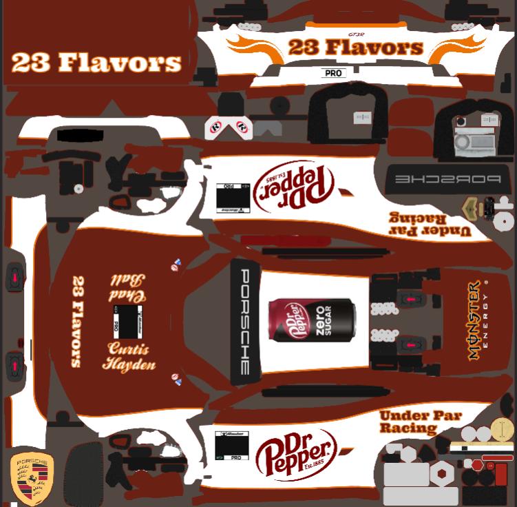 Preview of Under Par Dr. Pepper by Curtis Hayden