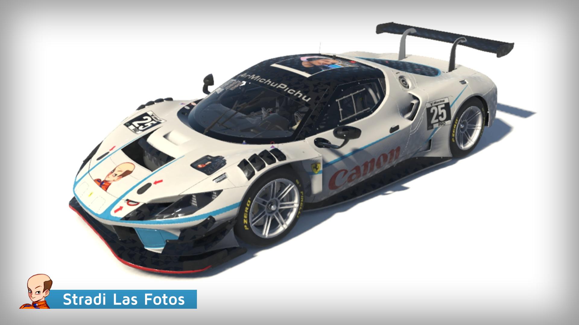 Preview of Ferrari 296 GT3 Canon V01 by Oskar Sanchez