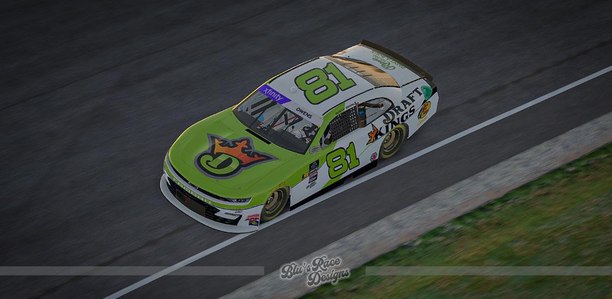 Preview of Draft Kings #81 Xfinity Camaro by Noah O.