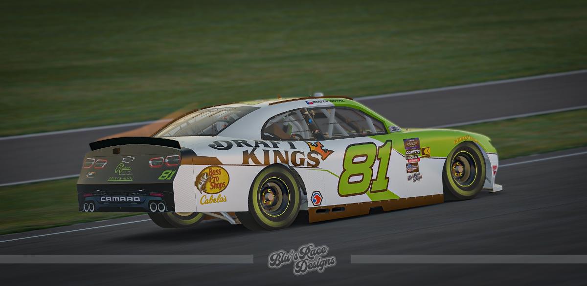 Preview of Draft Kings #81 Xfinity Camaro by Noah O.