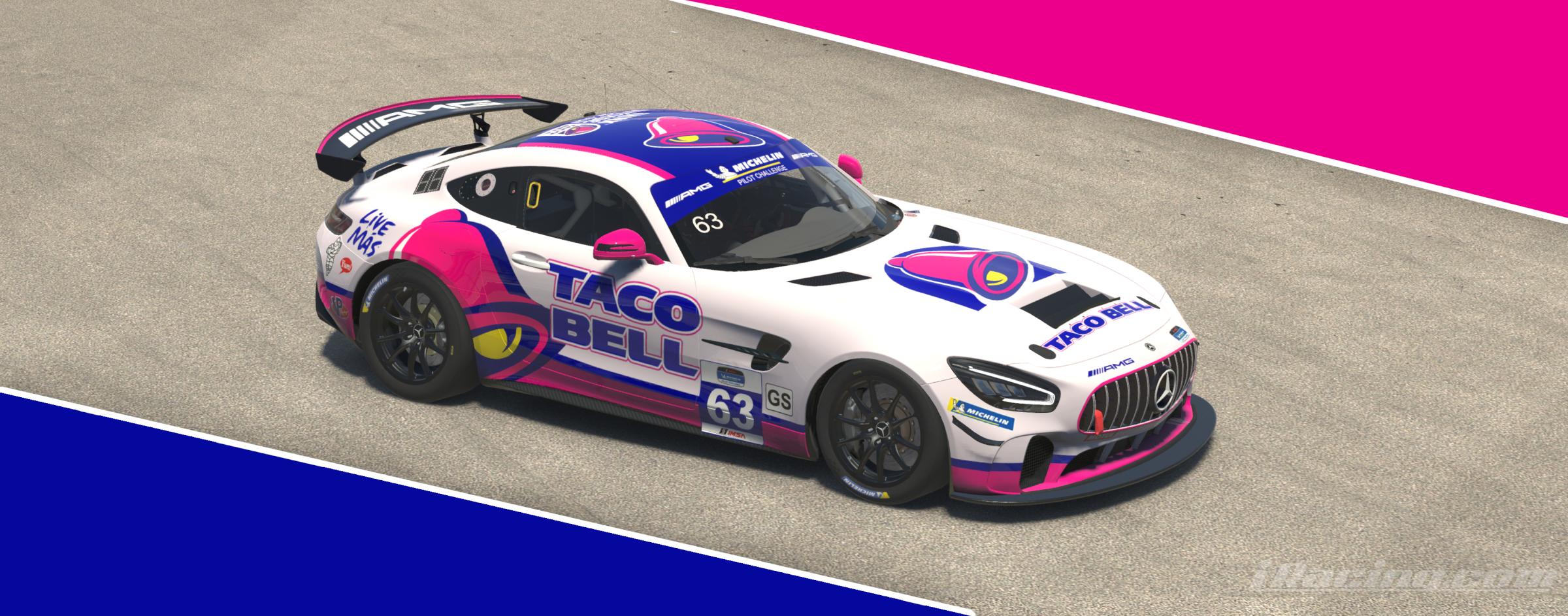 Taco Motor Cars Racing Taco Bell - Mercedes by John Rubino - Trading Paints