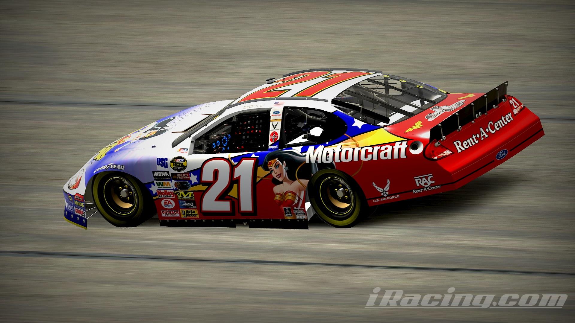 Preview of #21 Ricky Rudd 2004 Motorcraft Wonder Woman Ford Taurus by Christian Budd