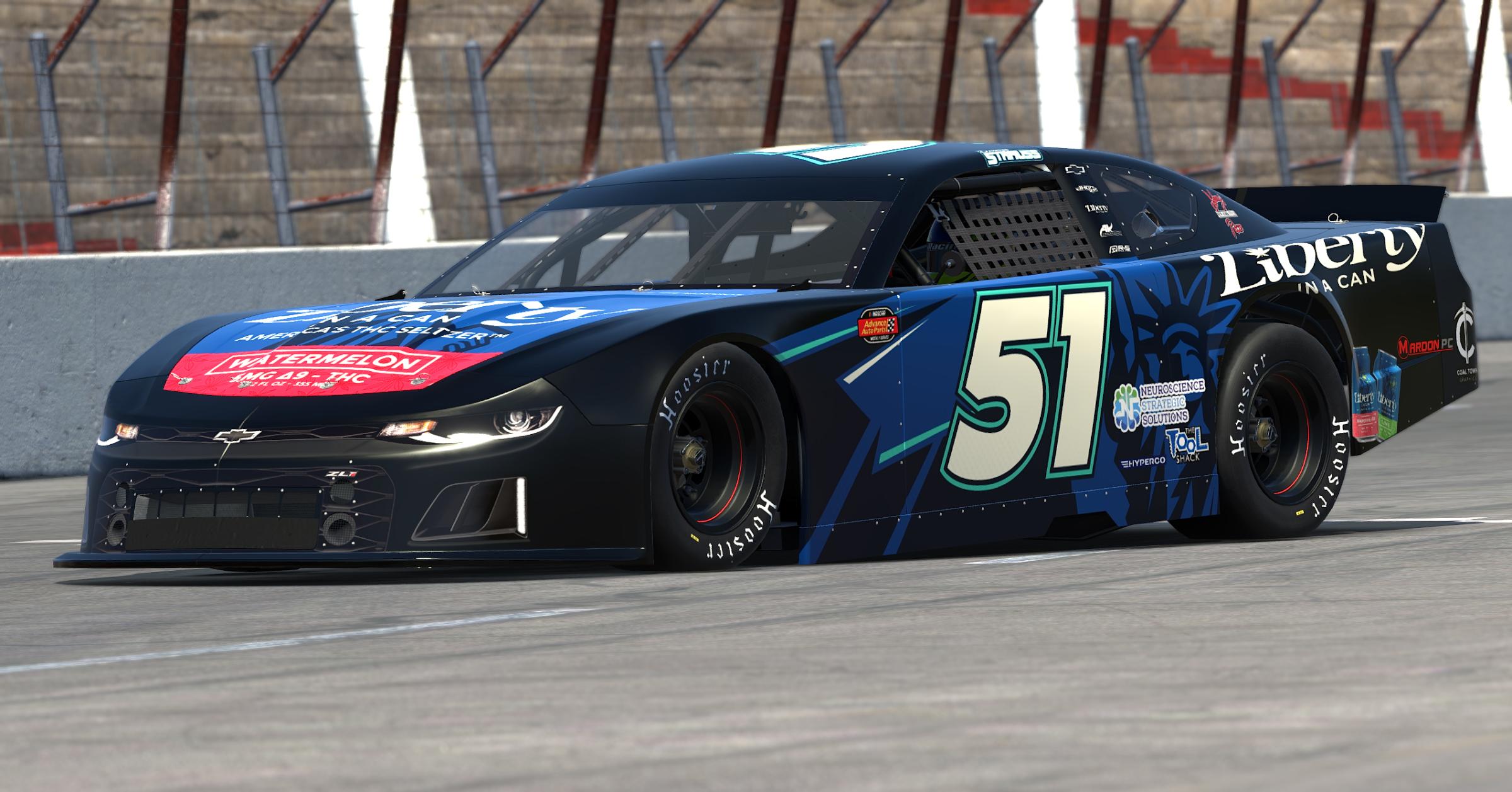 Preview of Donovan Strauss #51 Liberty in a Can Chevy LMSC (2024 CARS Tour) by JD Laird