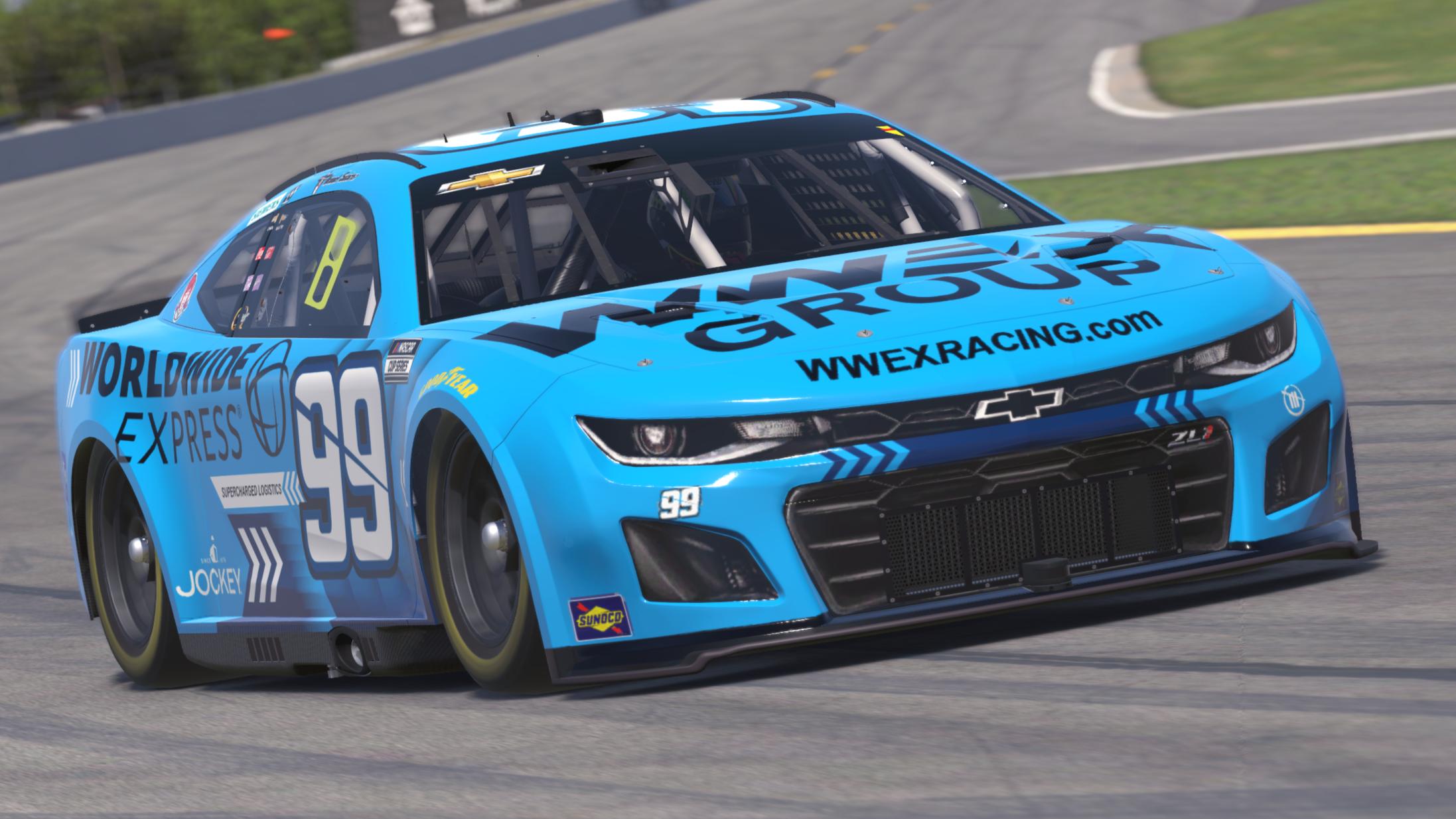 Preview of Daniel Suarez Trackhouse Racing Worldwide Express by Mick J.