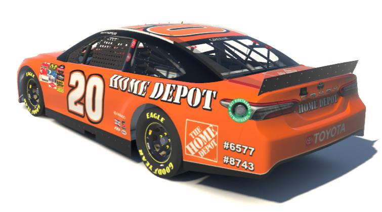 Preview of 2005 Joe Gibbs Racing Home Depot Toyota Camry (Custom 20) by Samuel Greene