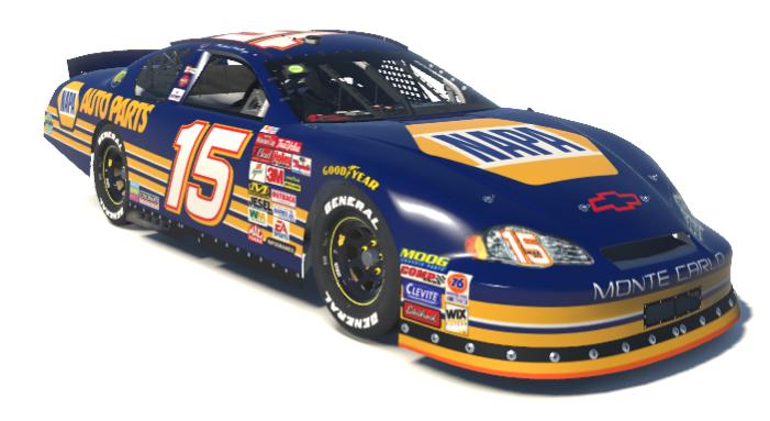 Preview of 2002 Dale Earnhardt Incorporated NAPA Auto Parts Chevrolet Monte Carlo (Custom 15) by Samuel Greene