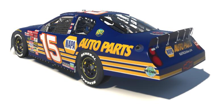 Preview of 2002 Dale Earnhardt Incorporated NAPA Auto Parts Chevrolet Monte Carlo (Custom 15) by Samuel Greene