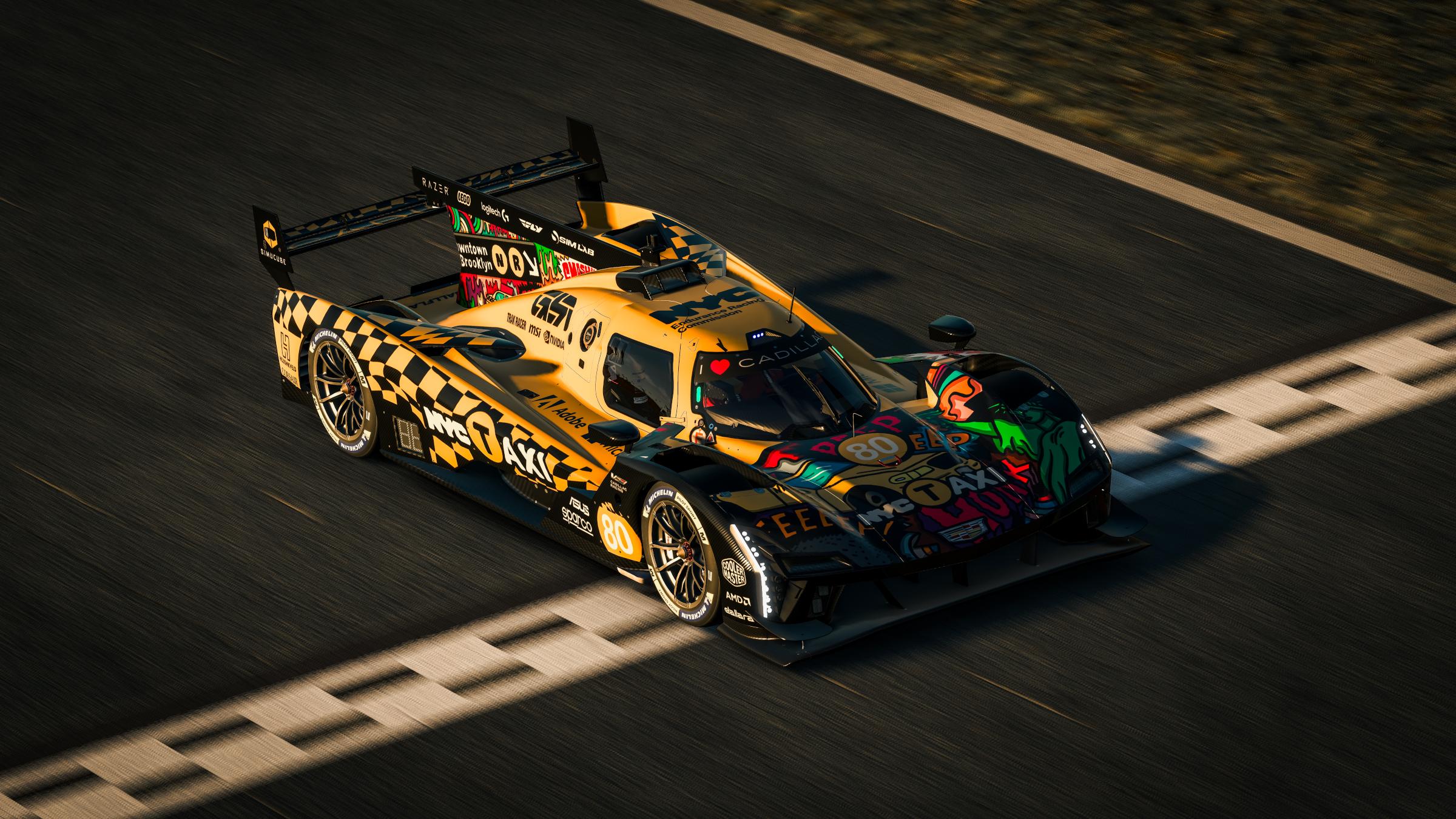 Preview of Cadillac V-Series.R GTP | NYC Yellow Cab Concept Livery by Anthony Zych