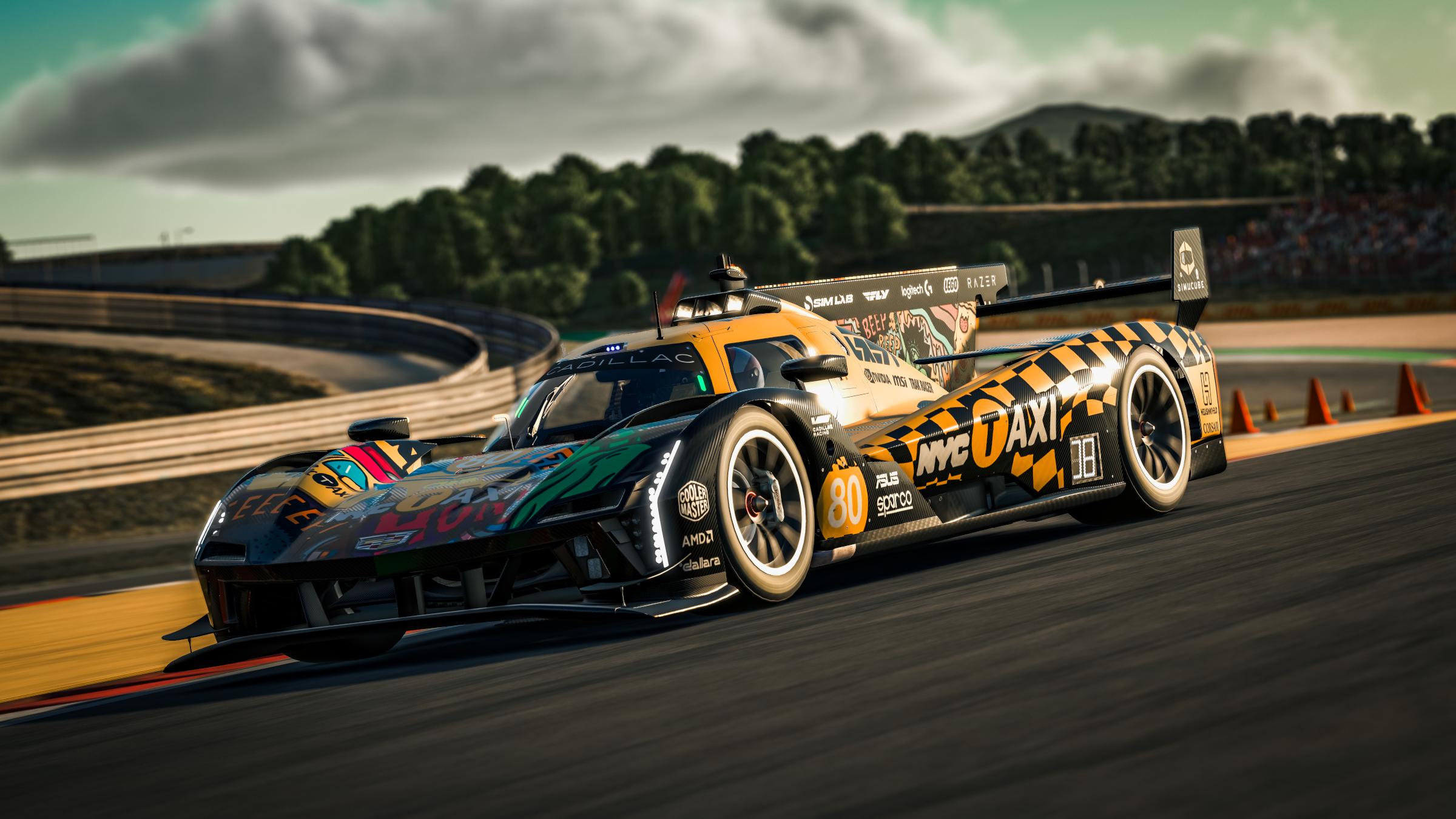 Preview of Cadillac V-Series.R GTP | NYC Yellow Cab Concept Livery by Anthony Zych