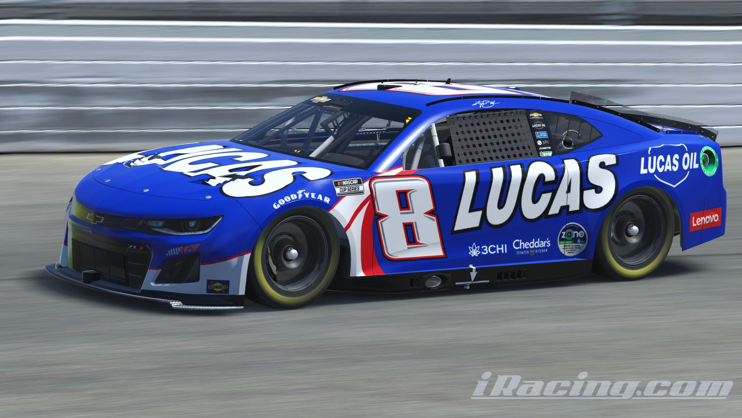 Preview of Kyle Busch 2024 Lucas Oil (Sim #) by Gary P.