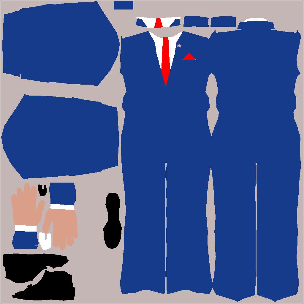 Preview of Blue America Pin Suit by Jordan S.