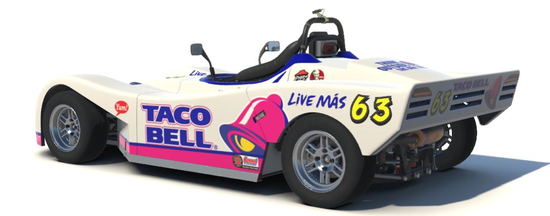 Taco Motor Cars Racing Taco Bell - Spec Racer by John Rubino - Trading Paints