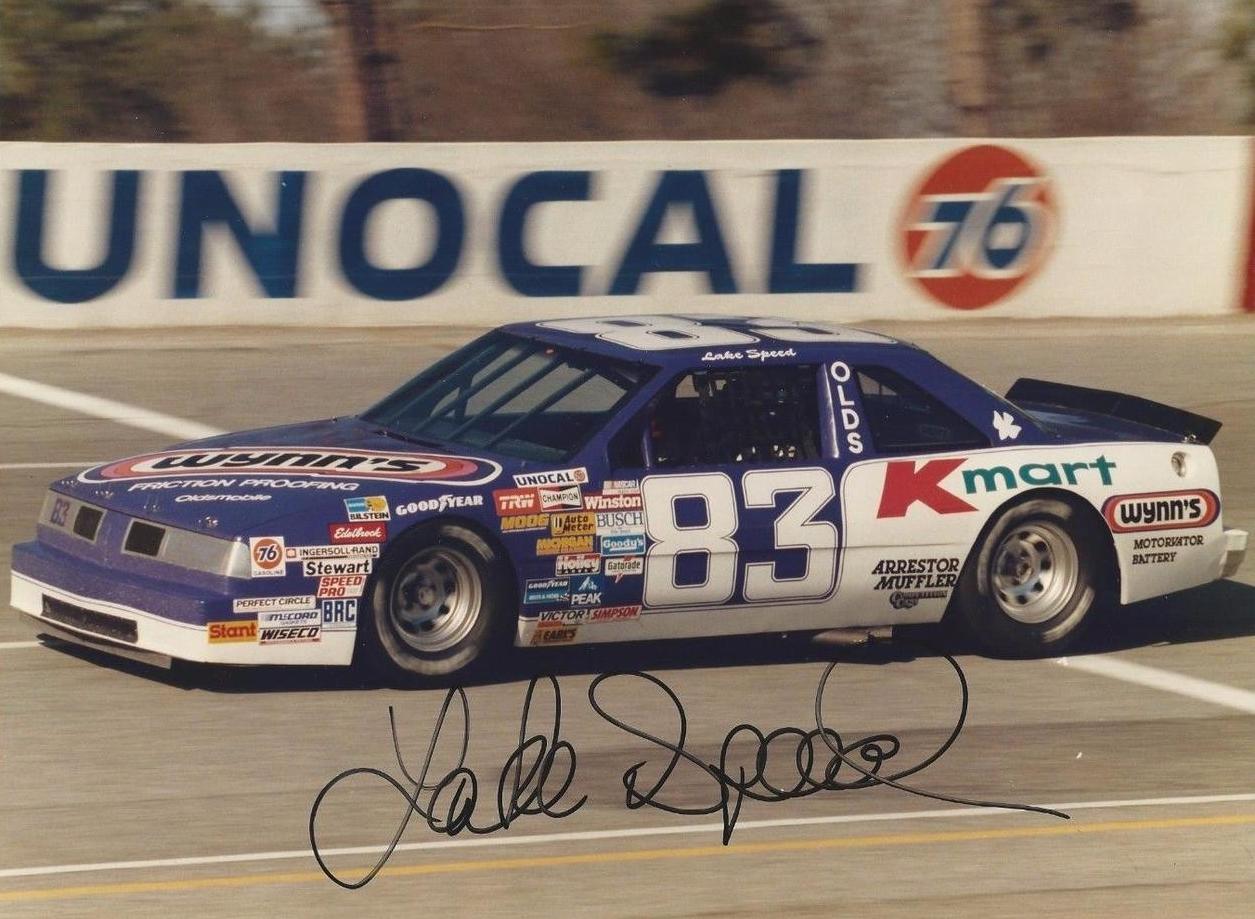 Preview of 1987 #83 Lake Speed Wynns/Kmart - Early Season With Numbers by Ryan Daley