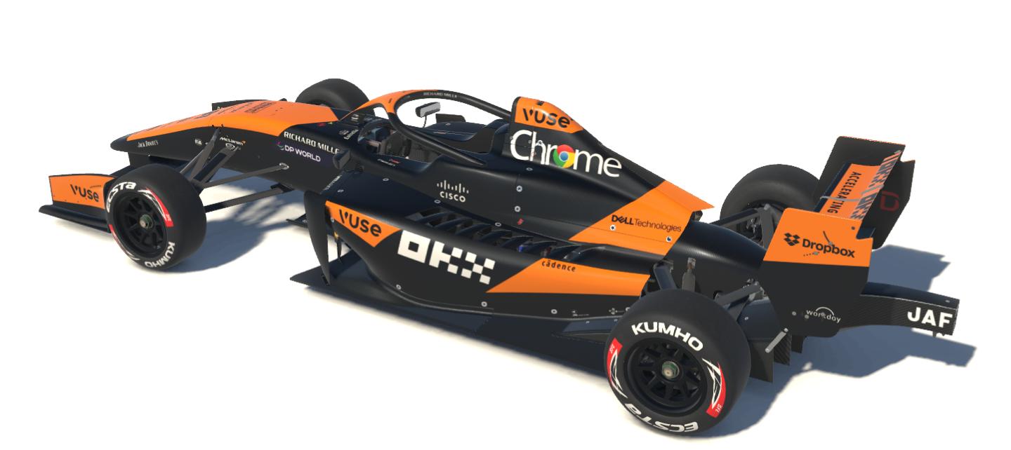 2024 McLaren MCL38 for SFL by Paul R Chaloner - Trading Paints