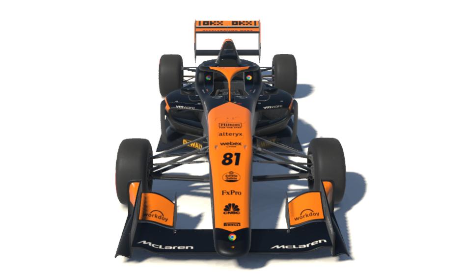2024 McLaren MCL38 for SFL by Paul R Chaloner - Trading Paints