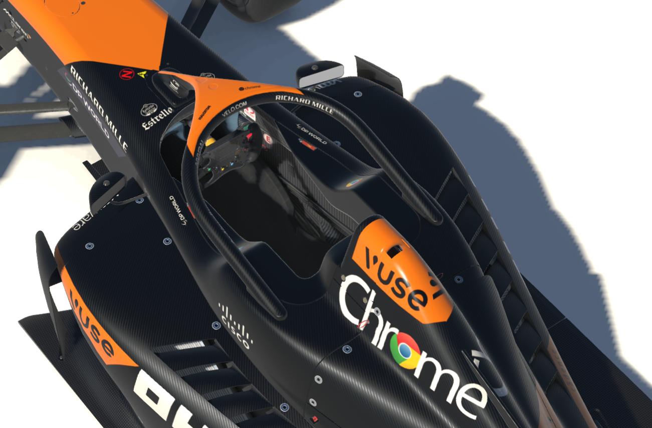 2024 McLaren MCL38 for SFL by Paul R Chaloner - Trading Paints