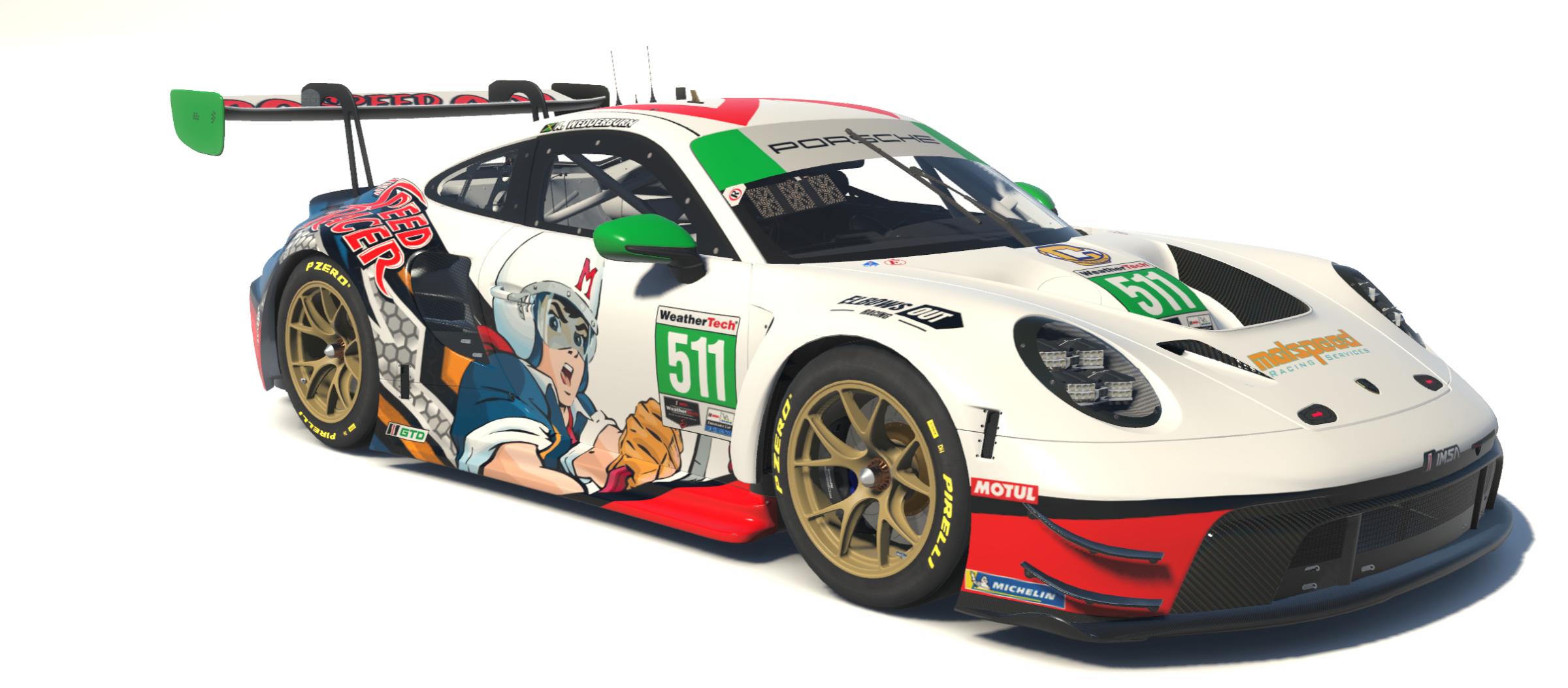 Speed Racer 992R GT3 by Paul O’Mally - Trading Paints