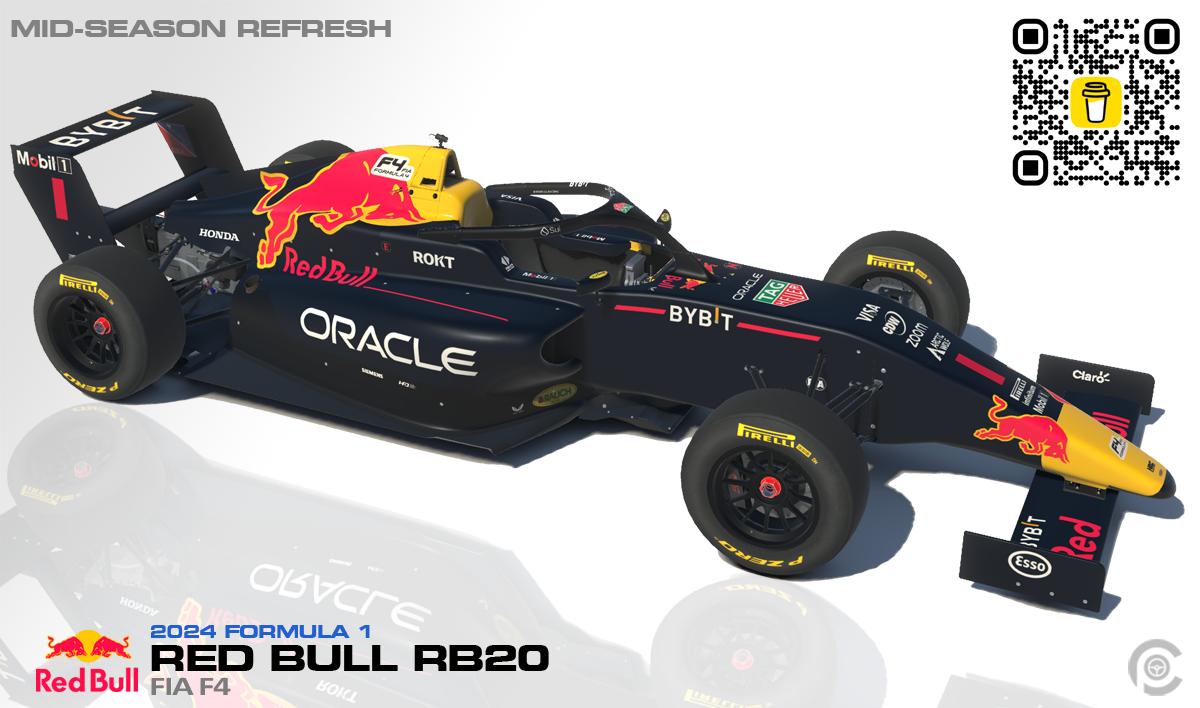 Preview of 2024 Red Bull RB20 for F4 by Paul R Chaloner