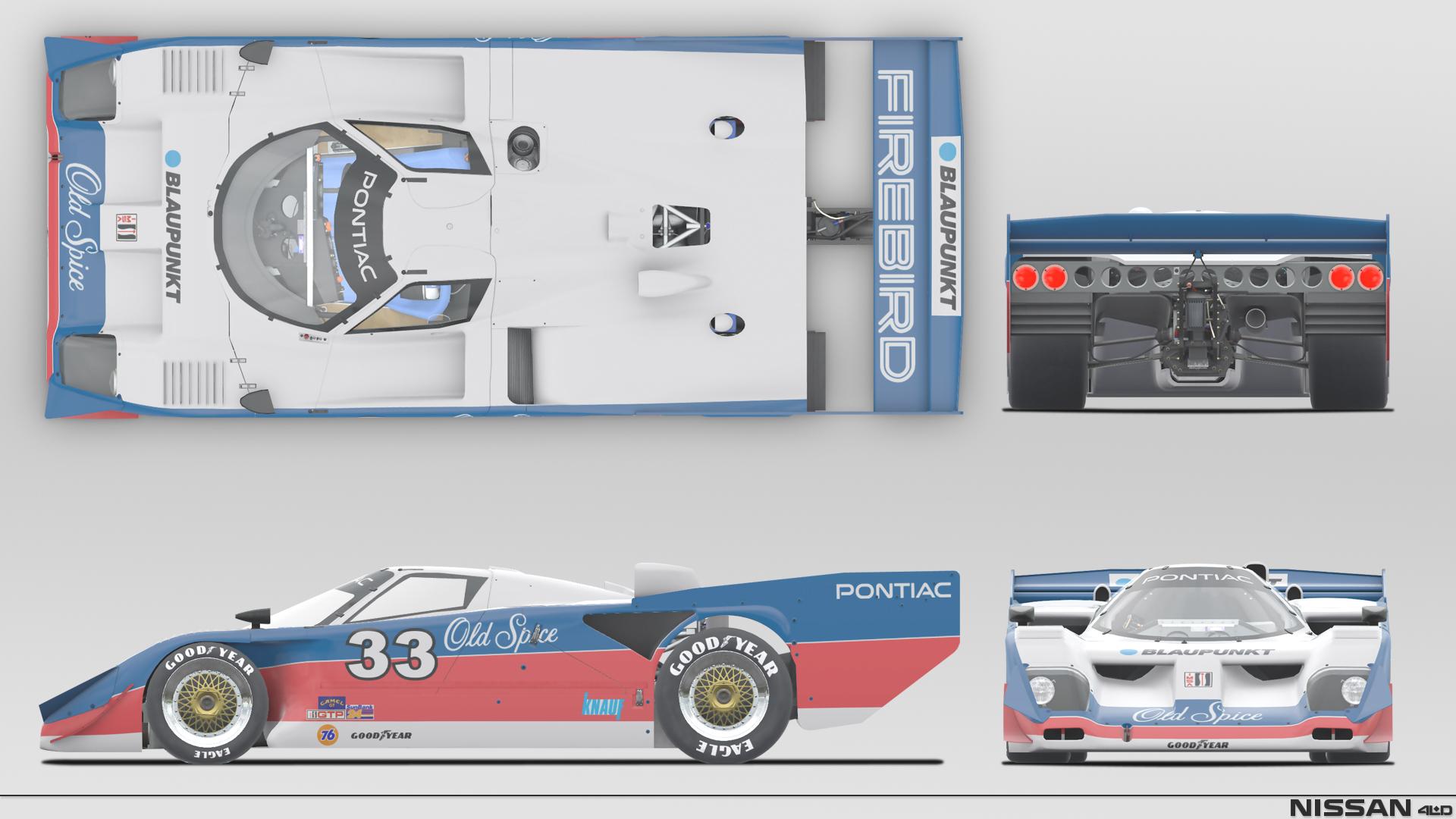 Old Spice Pontiac [1989] #33 by Peter Leonard - Trading Paints