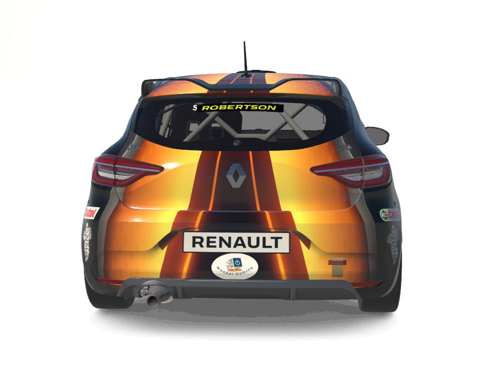 Preview of Renault Clio Orange n black Livery by Guy Robertson