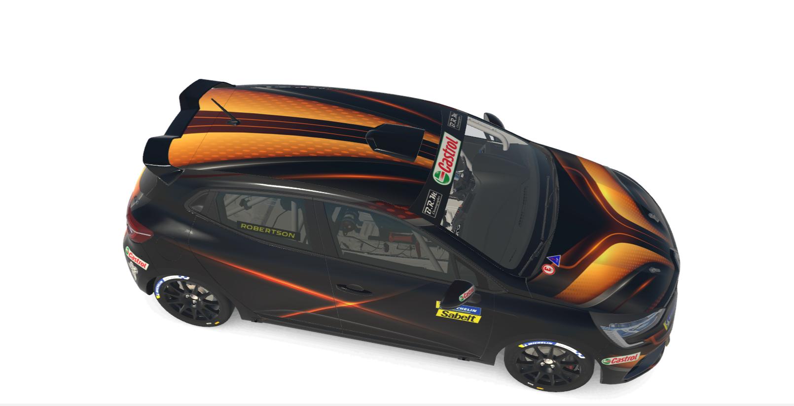 Preview of Renault Clio Orange n black Livery by Guy Robertson