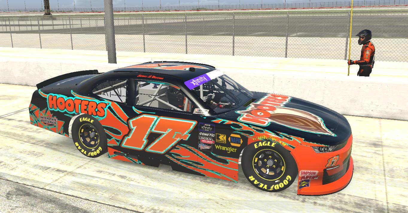 Preview of hooters xfinity by James B Monroe
