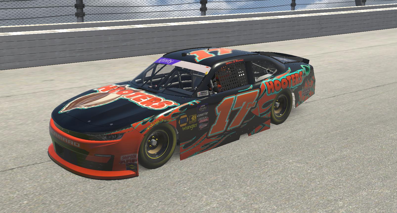 Preview of hooters xfinity by James B Monroe
