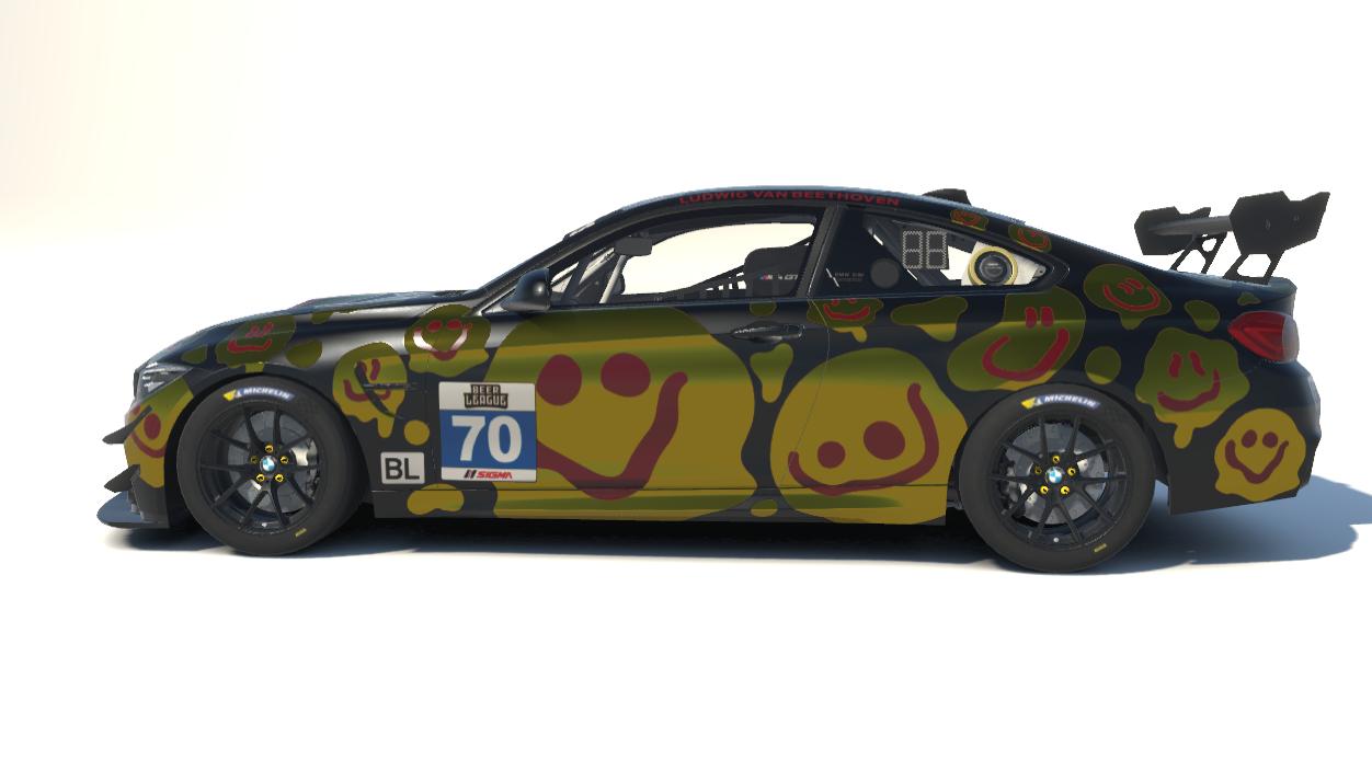 Preview of The Misfits of History Ludwig van Beethoven Mercedes-AMG GT4 by Carson C.