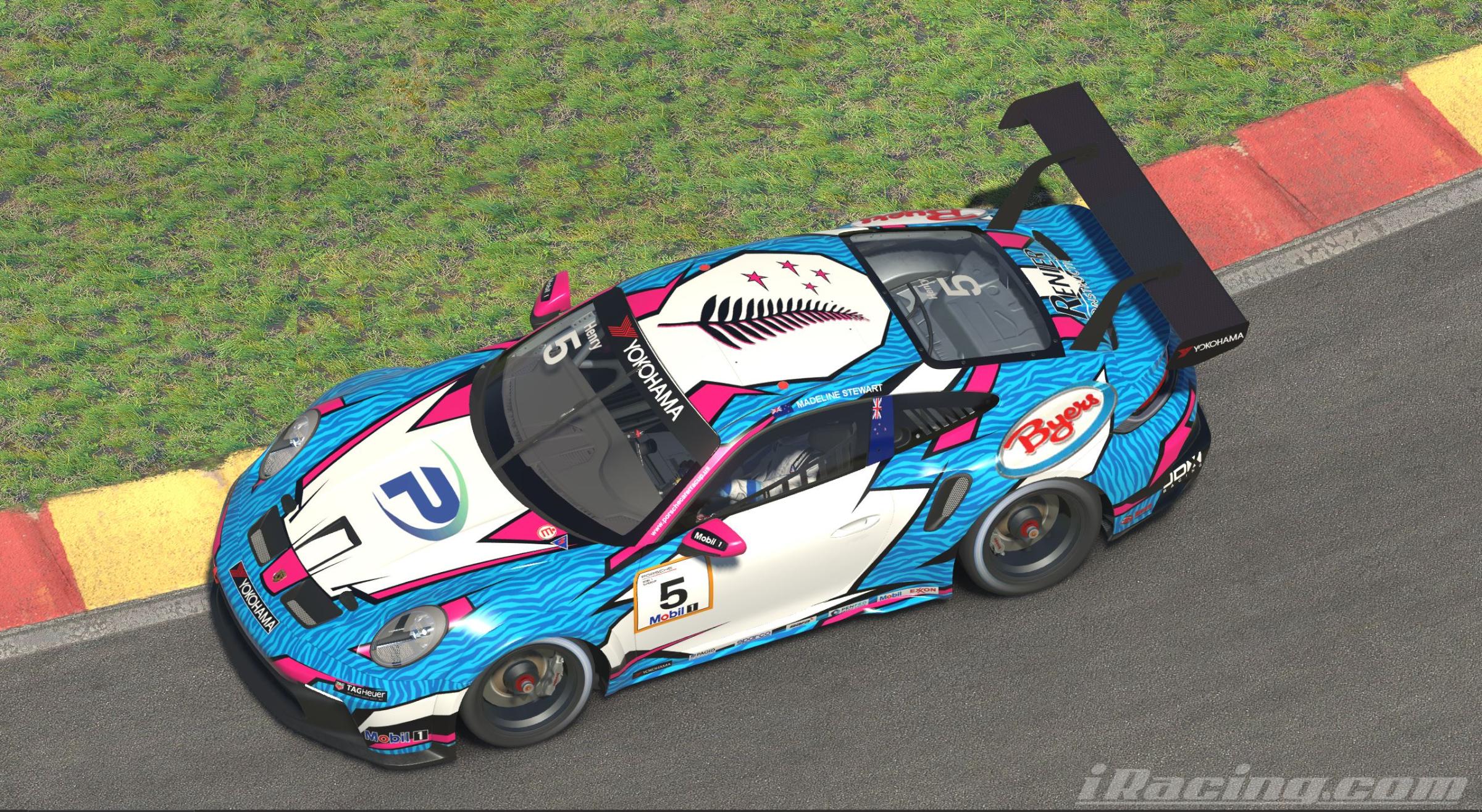 Preview of Madeline Stewart #82 - Porsche Carerra Cup North America 2024 by Max Henry