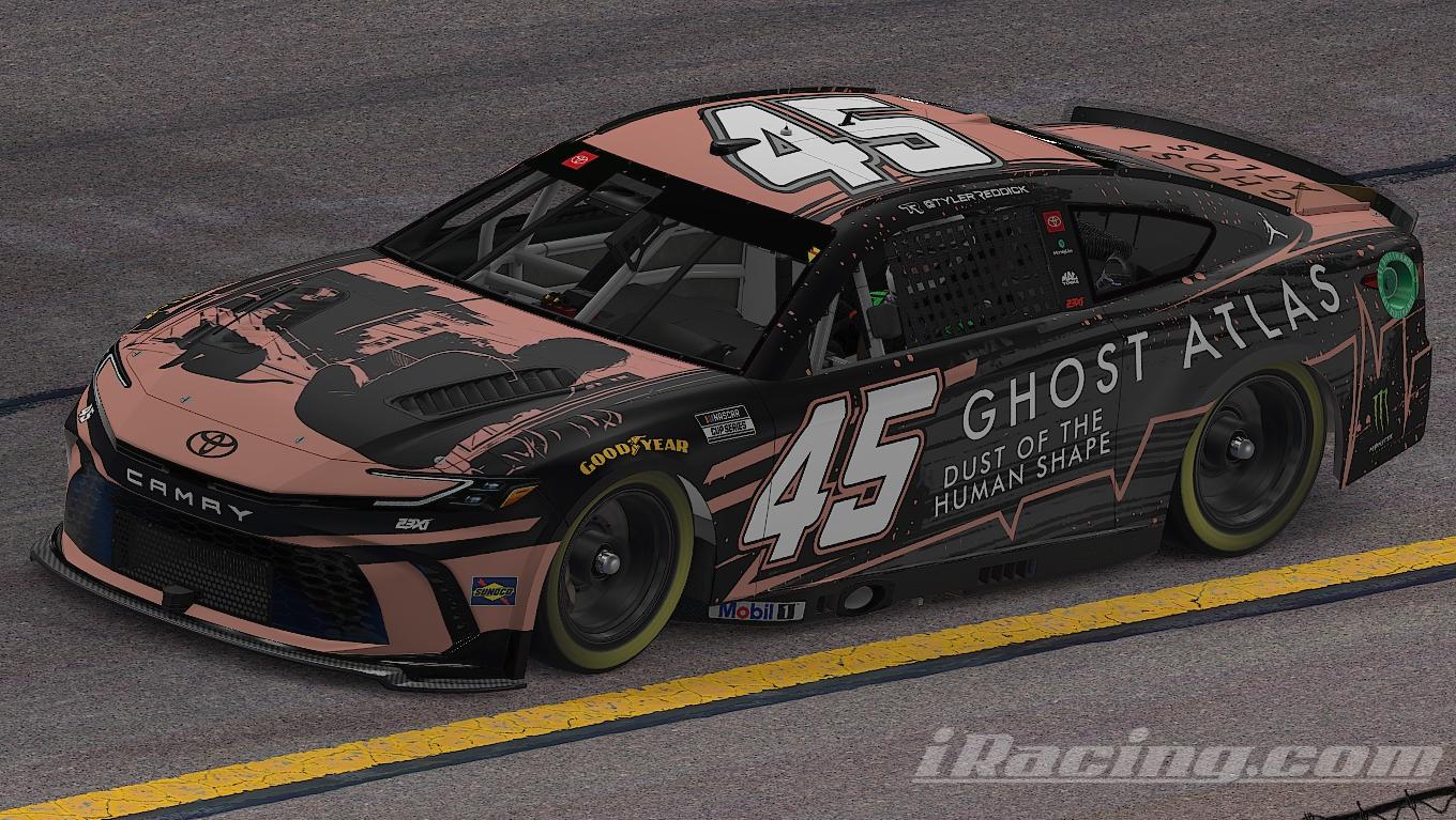 Preview of #45 Tyler Reddick Ghost Atlas concept by Caleb G.