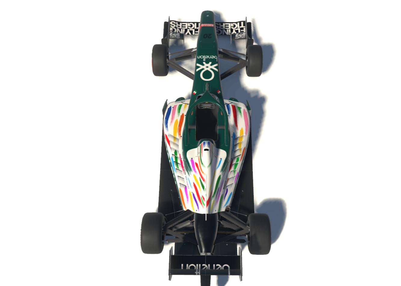 Preview of 1986 Benetton B186 for SFL by Paul R Chaloner
