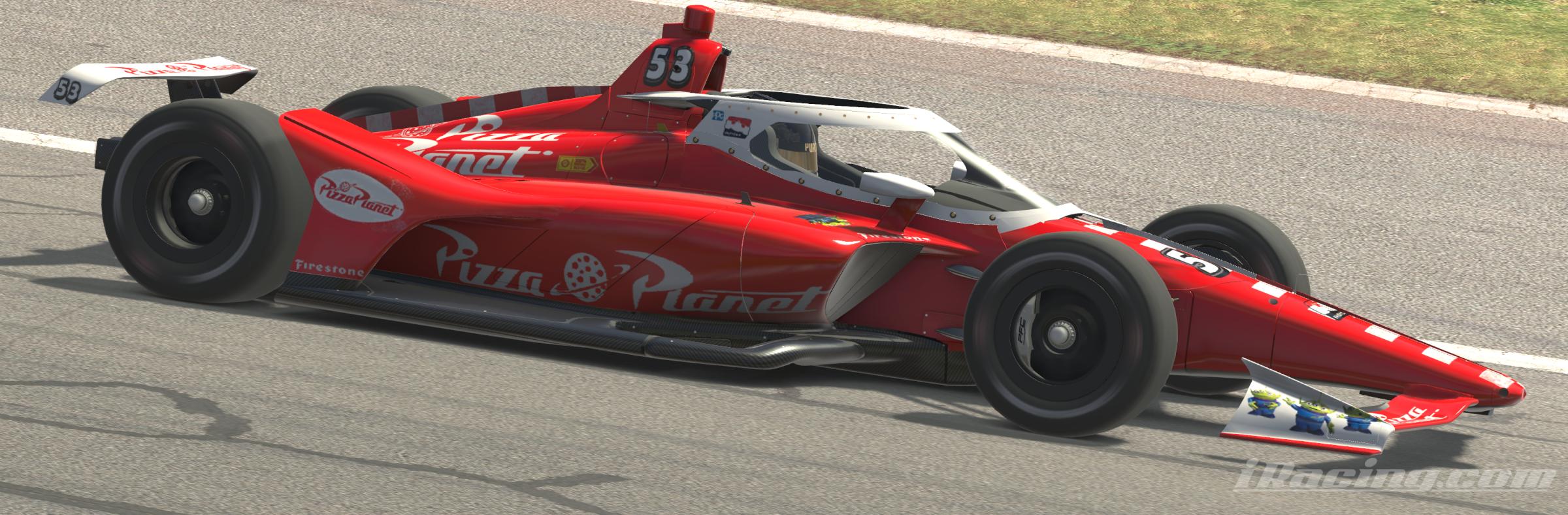 Preview of Pizza Planet IndyCar by Nick Russell