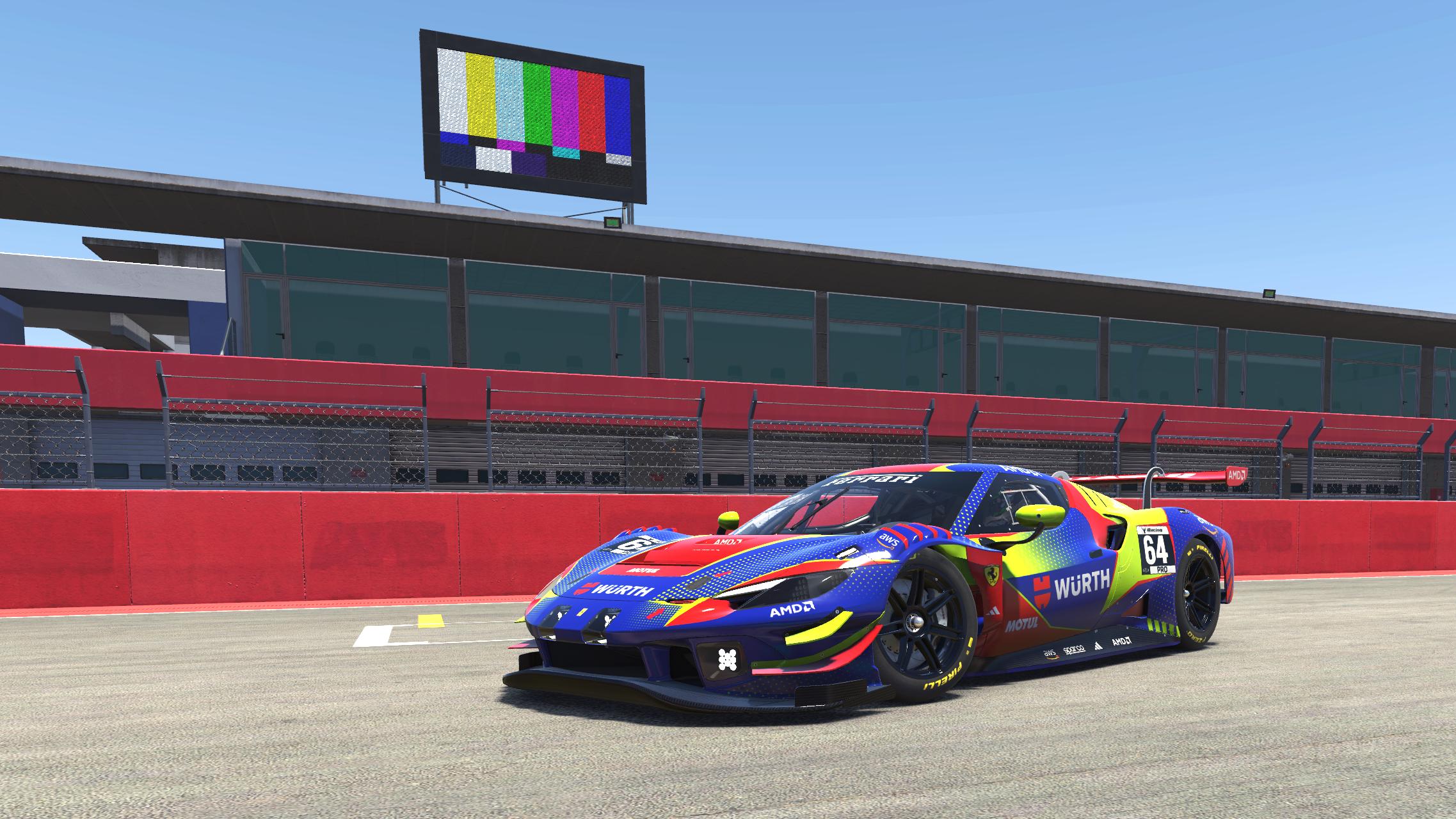 Preview of Ferrari 296 GT3 - WURTH by Ignas V.