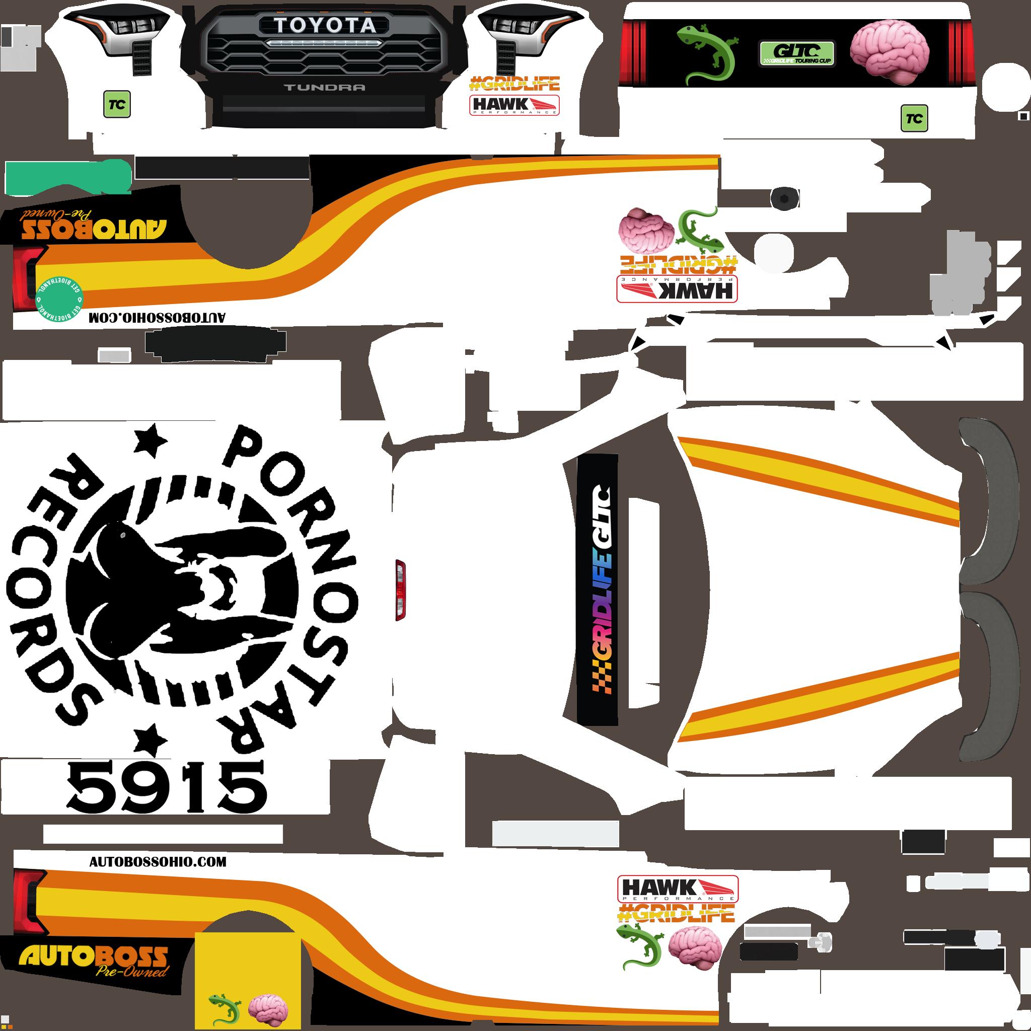 Preview of AutoBoss GLTC #27 Toyota Tundra Truck 2022 by Mitchell Marhefka