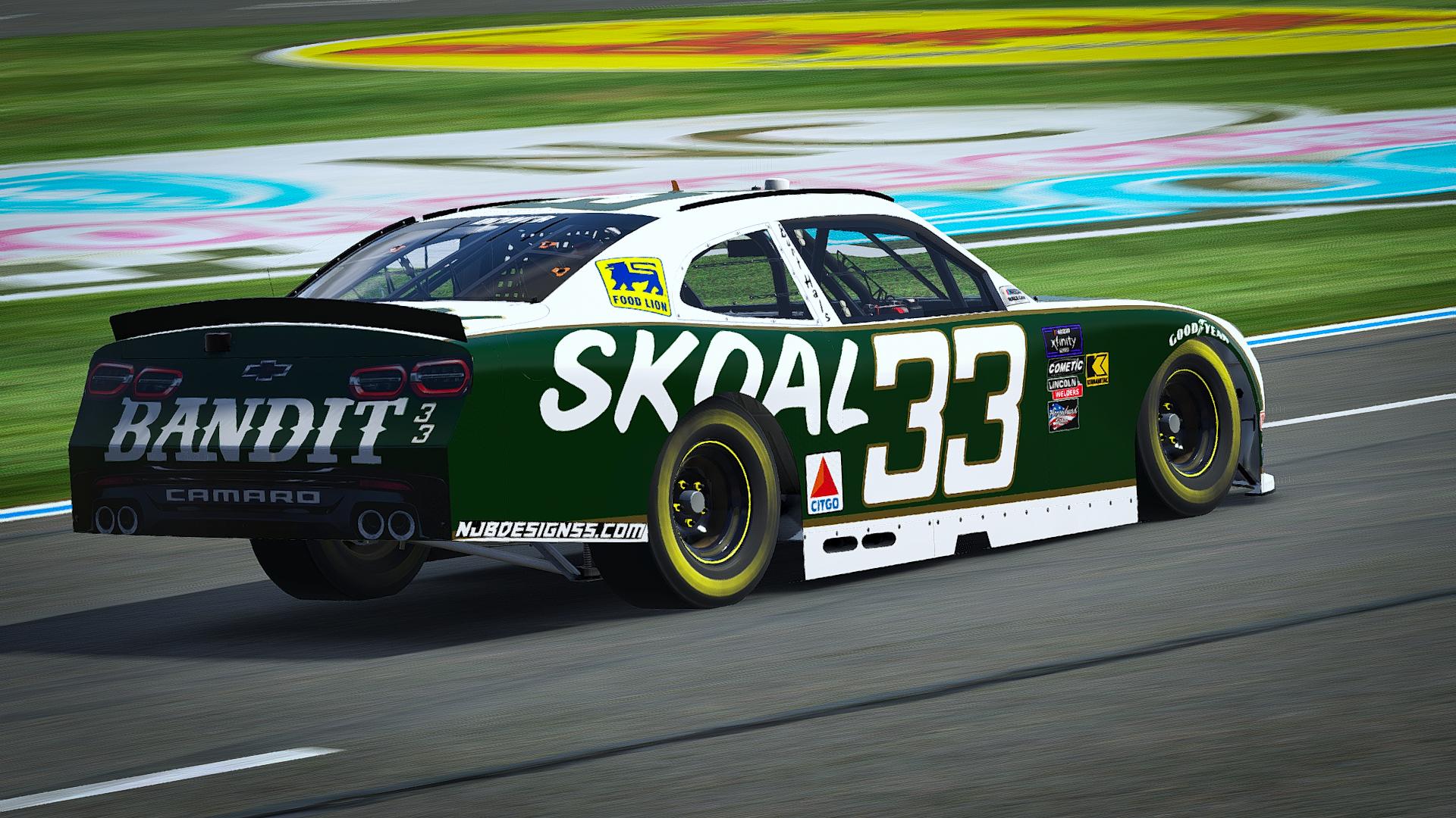 Preview of 1987 #33 Harry Gant Skoal Bandit Cust Num  by Noah B.