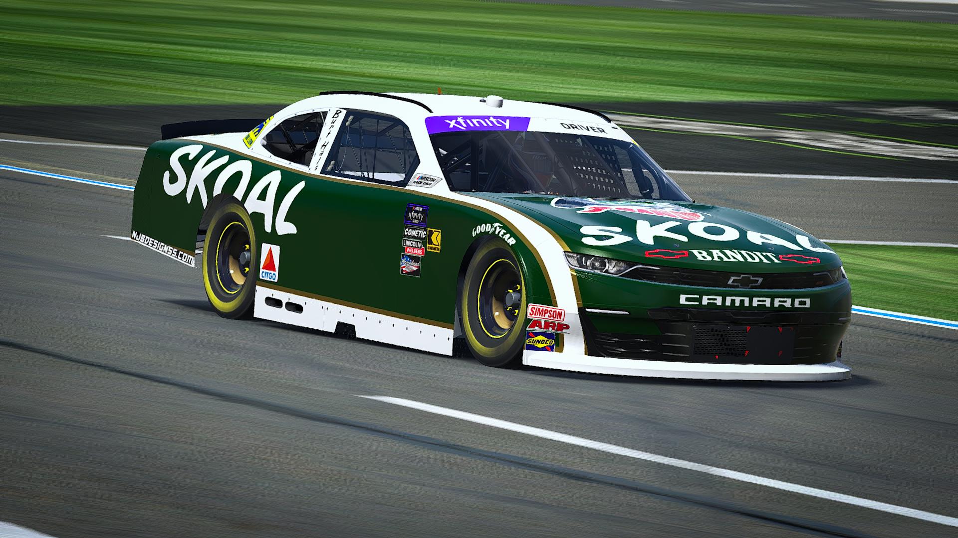 Preview of 1987 #33 Harry Gant Skoal Bandit Sim Stamp by Noah B.